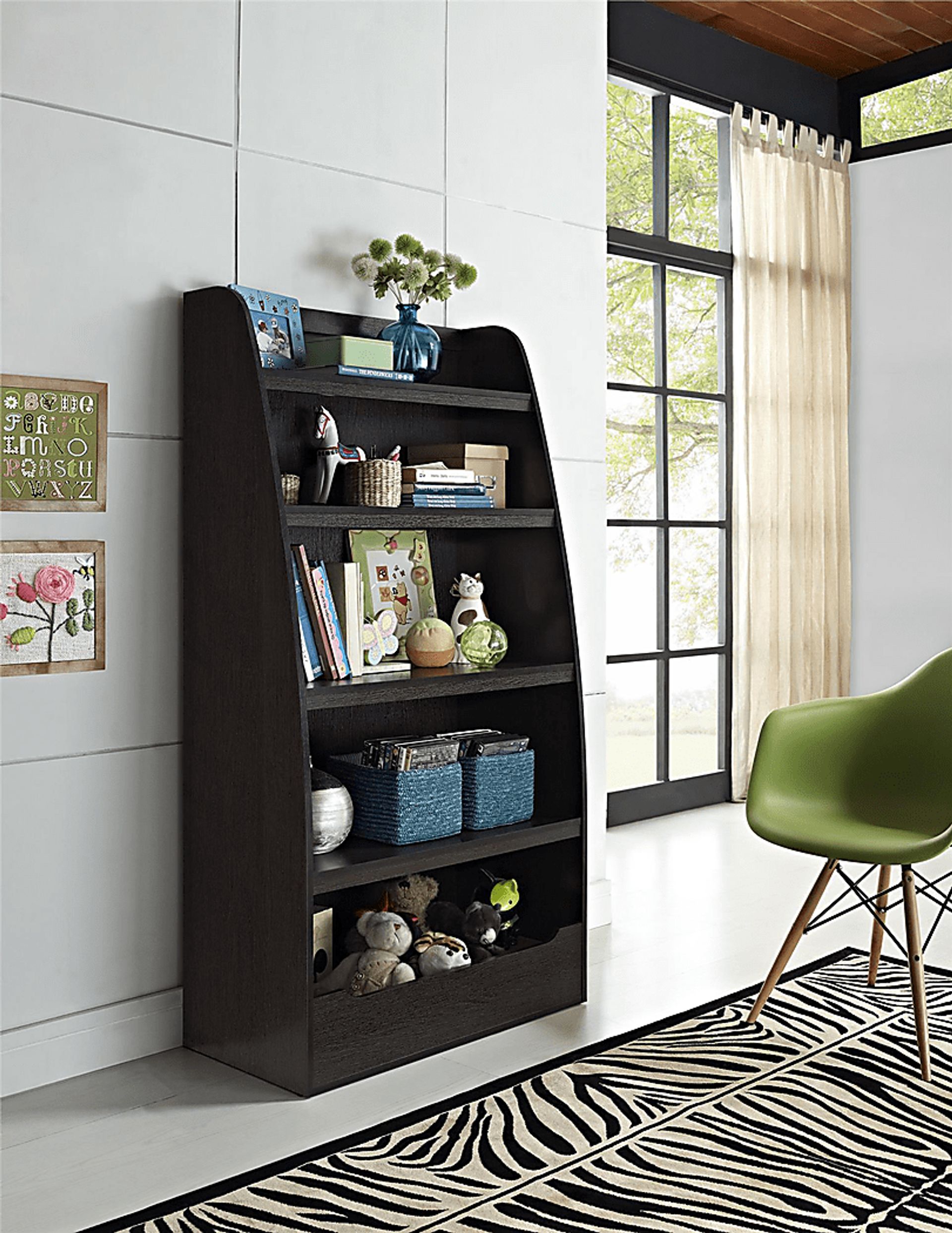 Kids Cavileer Brown Bookcase - Image 5
