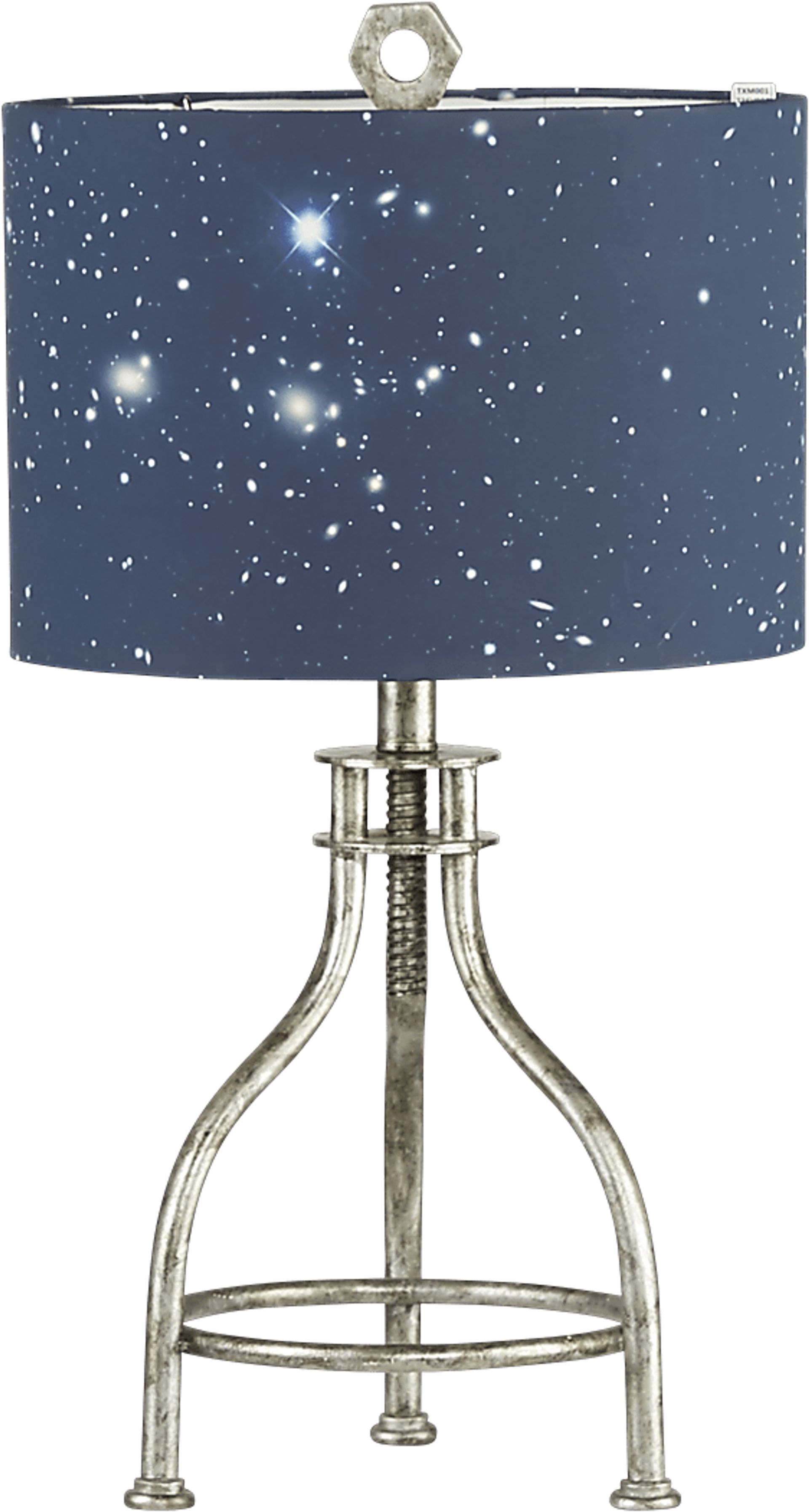 Kids Celestial Galaxy Navy Lamp - Image 1