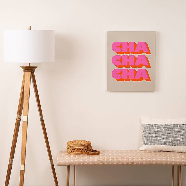Kids Cha Cha Dance II Beige Artwork - Thumbnail - Image 2