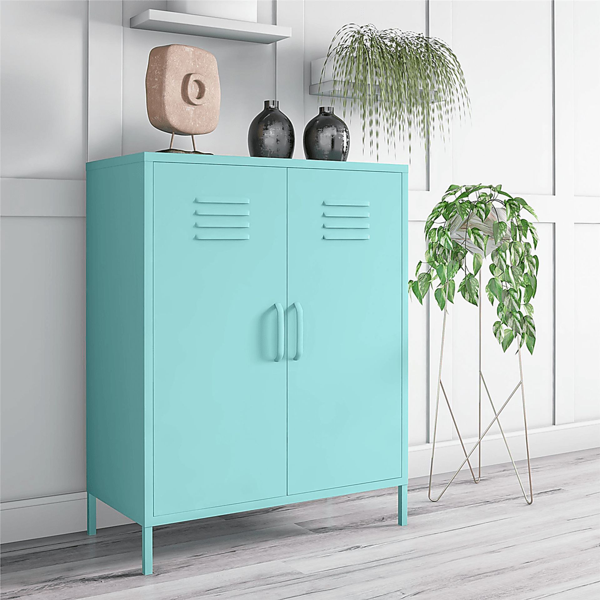 Kids Chalton Mint Storage Locker - Image 6