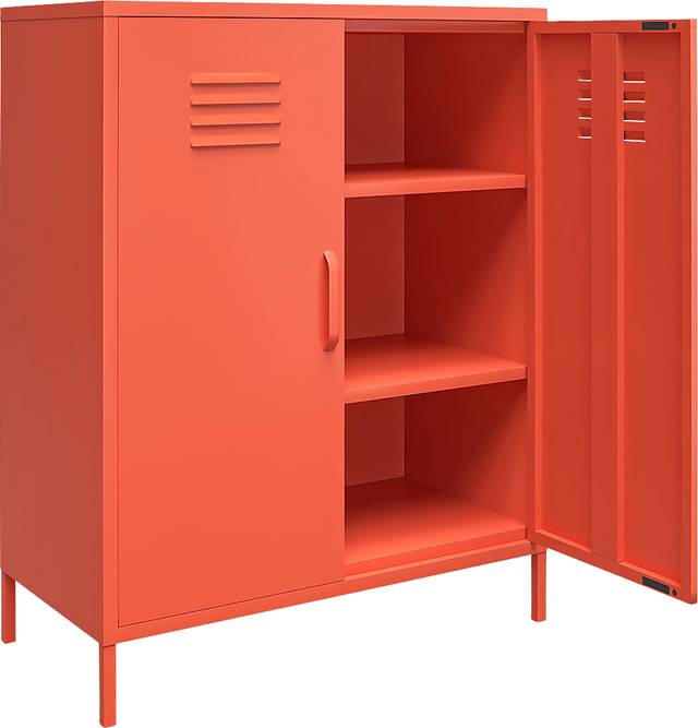 Kids Chalton Orange Storage Locker - Thumbnail - Image 3
