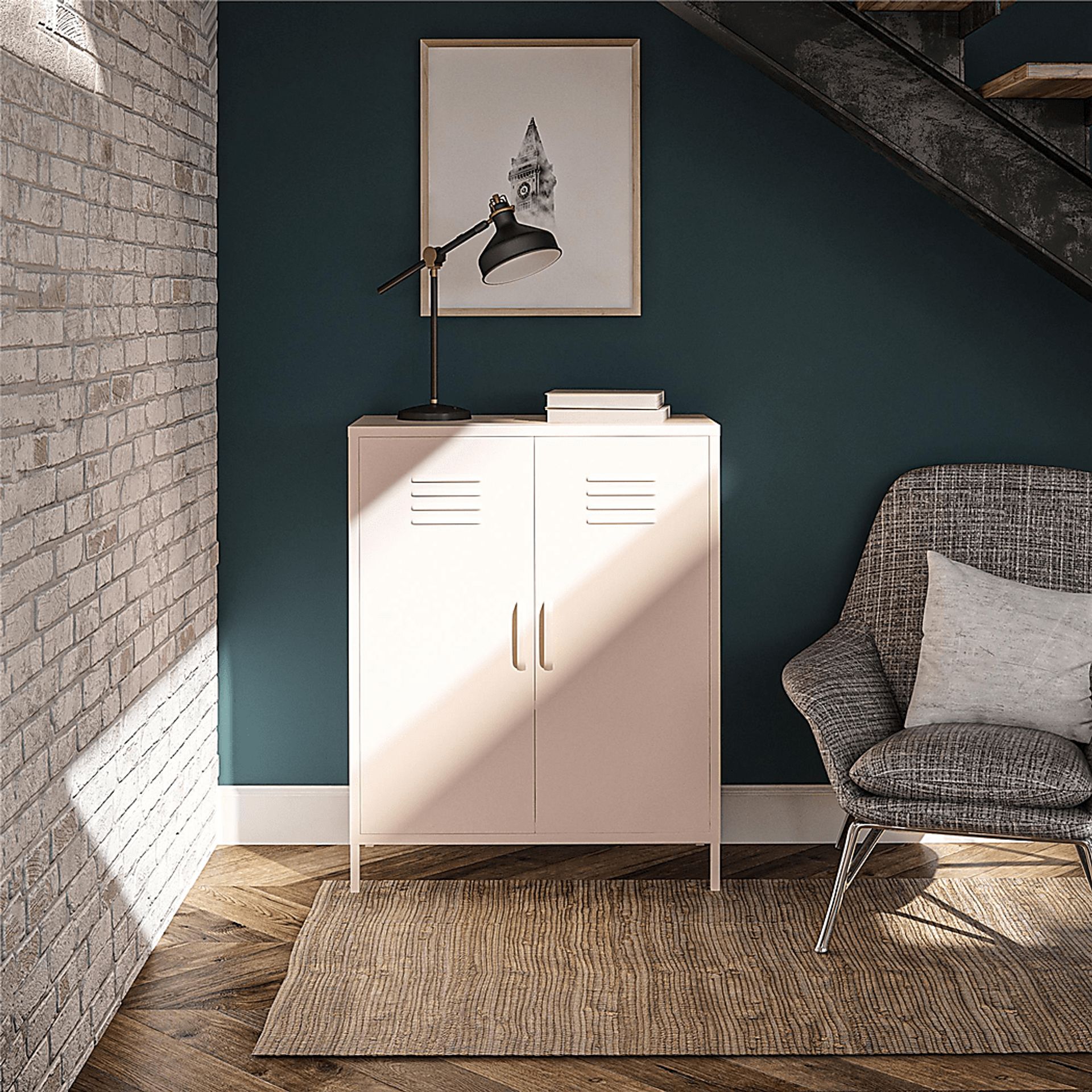 Kids Chalton Pink Storage Locker - Image 7