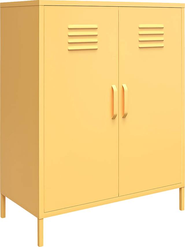 Kids Chalton Yellow Storage Locker - Thumbnail - Image 1