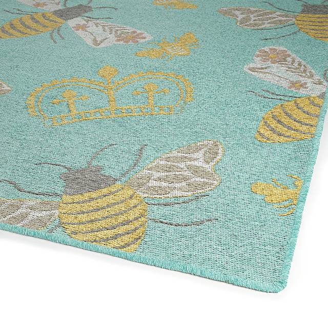 Kids Chantria Blue 3' x 5' Rug - Thumbnail - Image 4