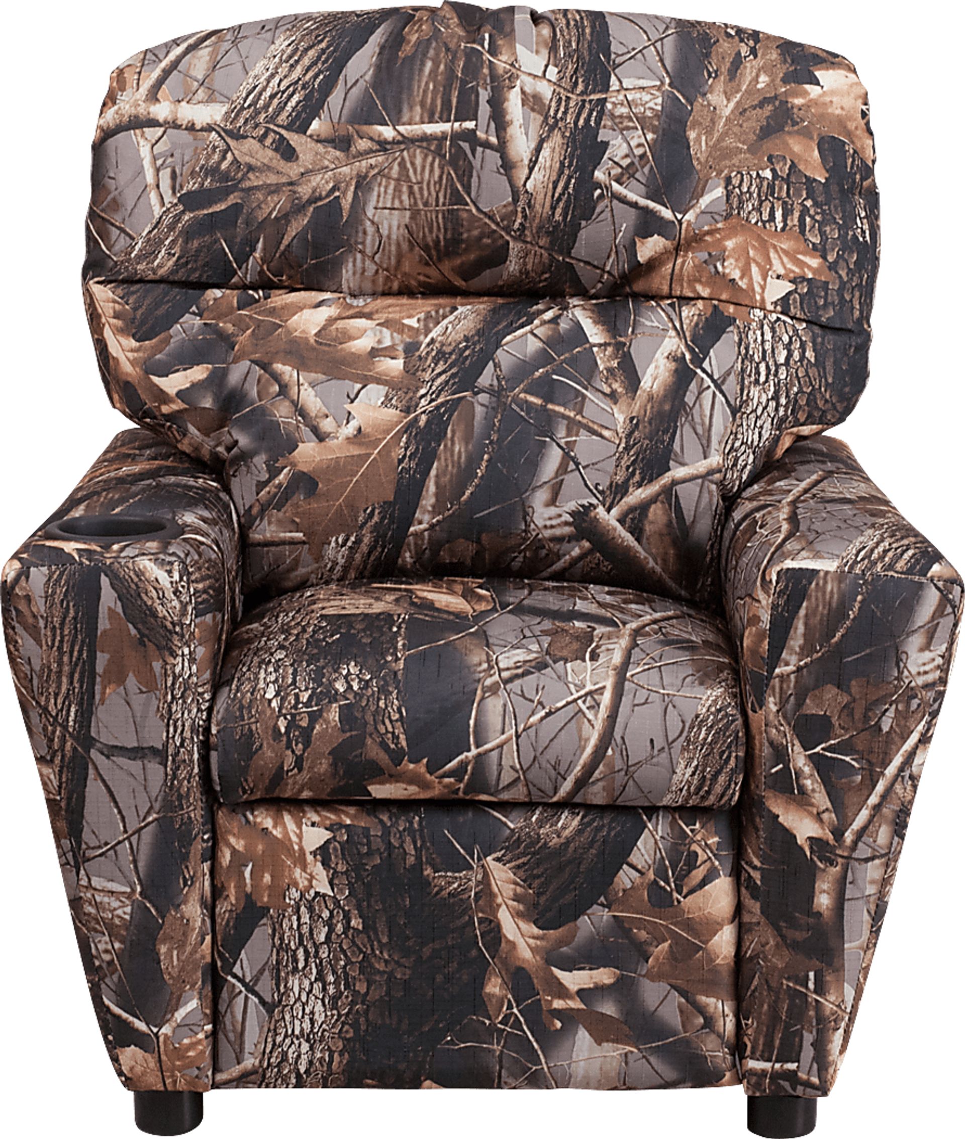 Kids Chappie Dark Brown Recliner - Image 4