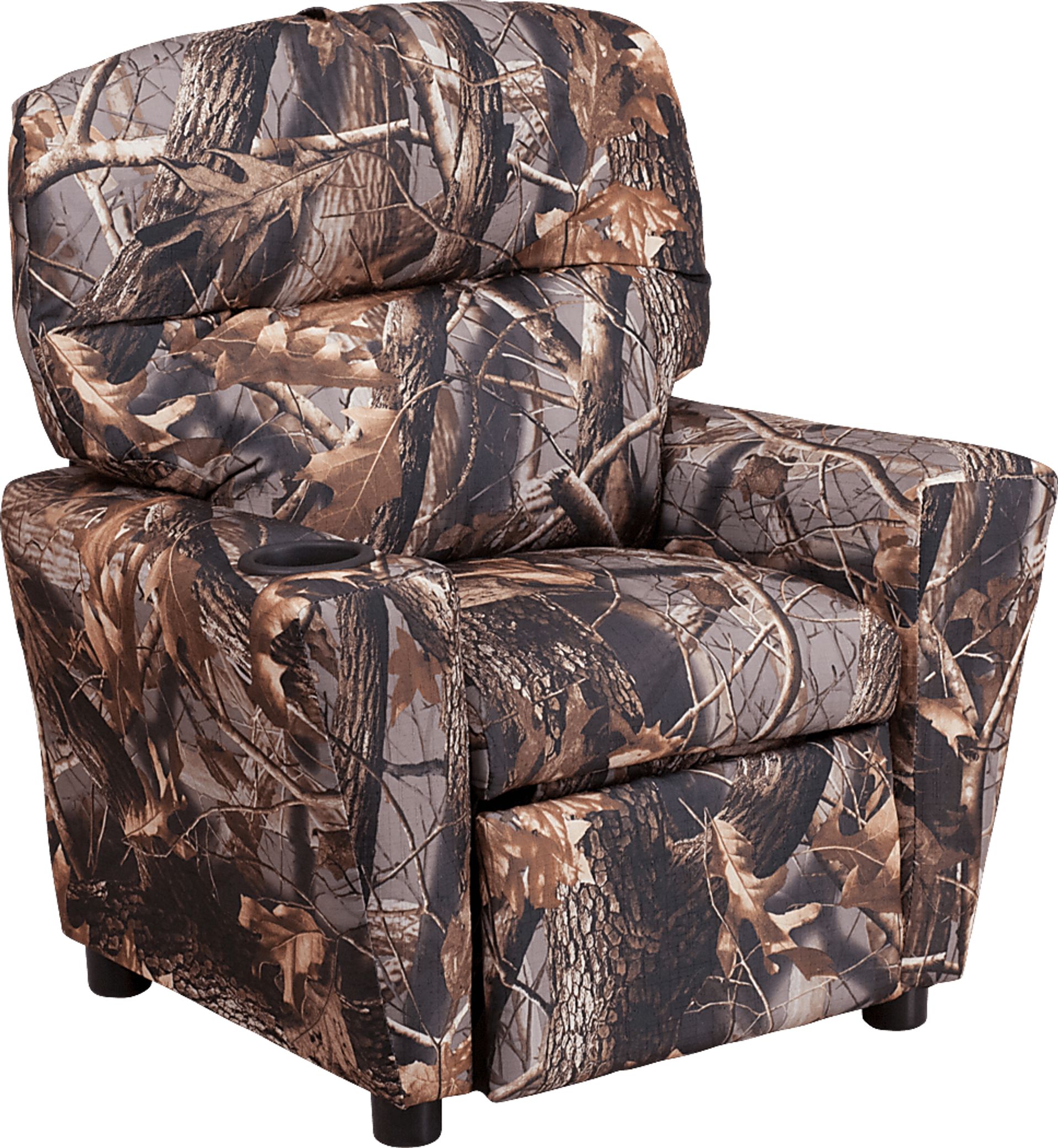 Kids Chappie Dark Brown Recliner - Image 1