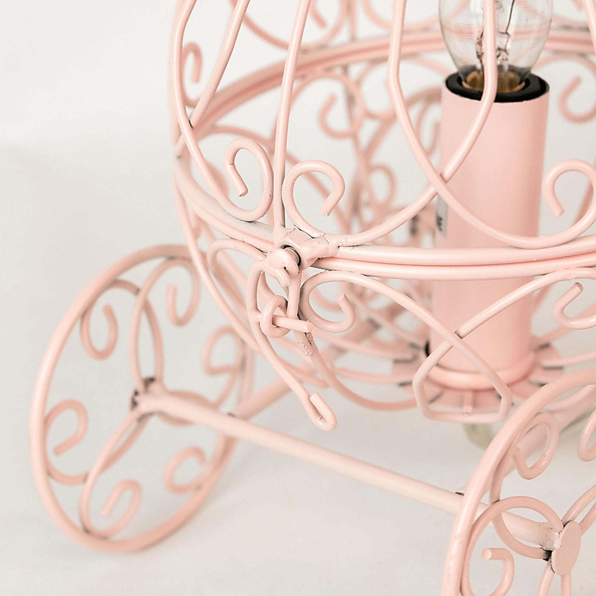Kids Chariot Dreams Pink Lamp - Image 3