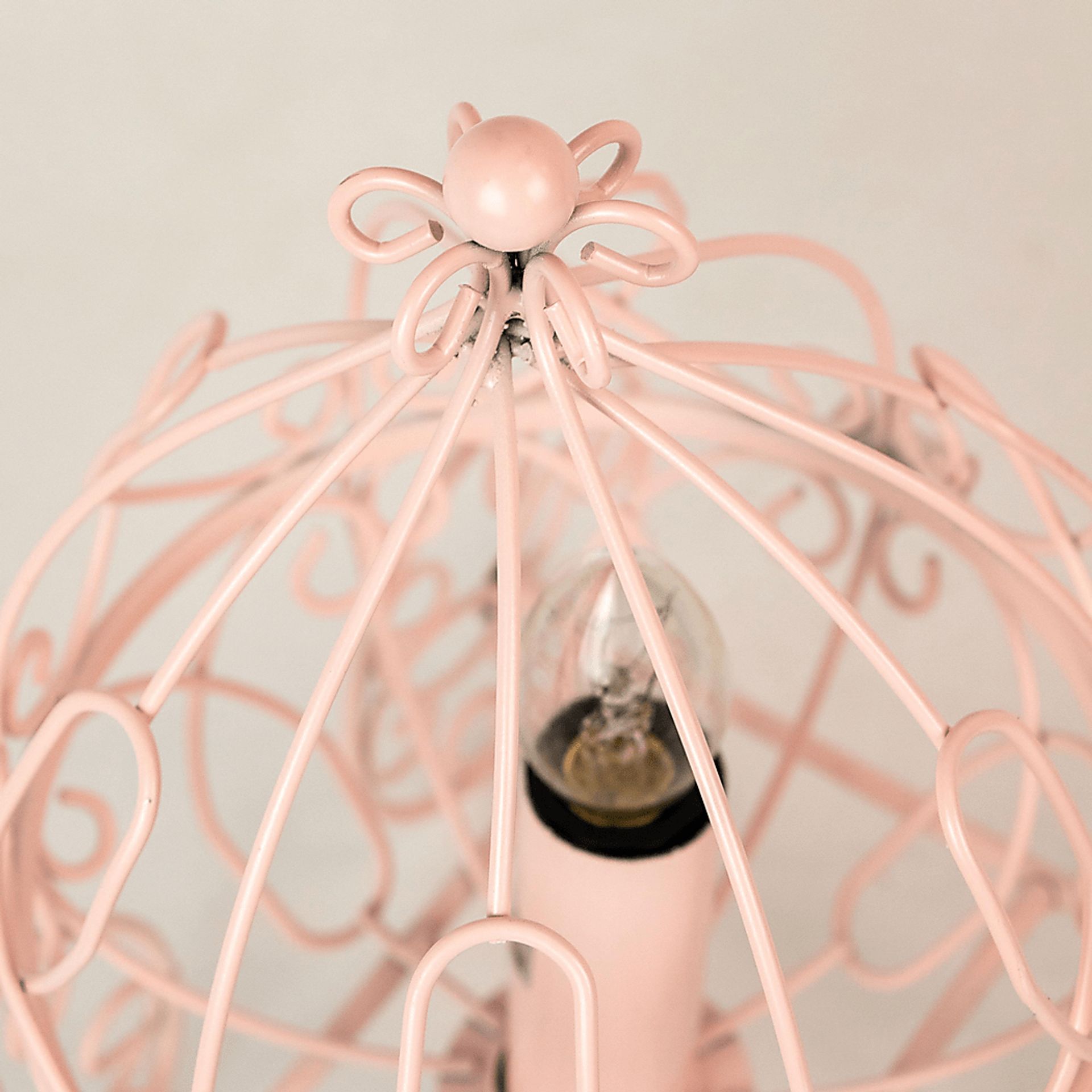 Kids Chariot Dreams Pink Lamp - Image 4