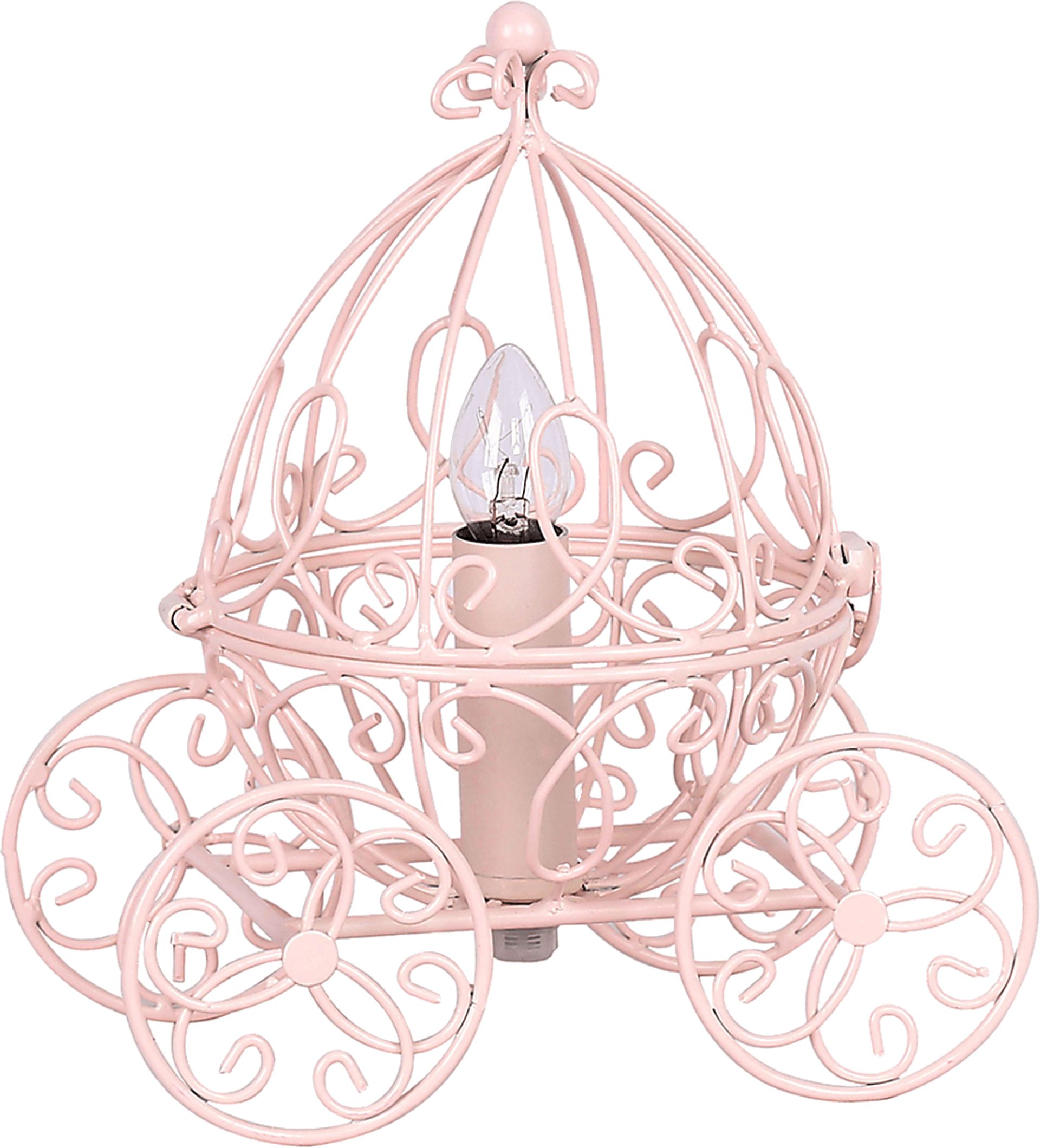 Kids Chariot Dreams Pink Lamp - Image 1