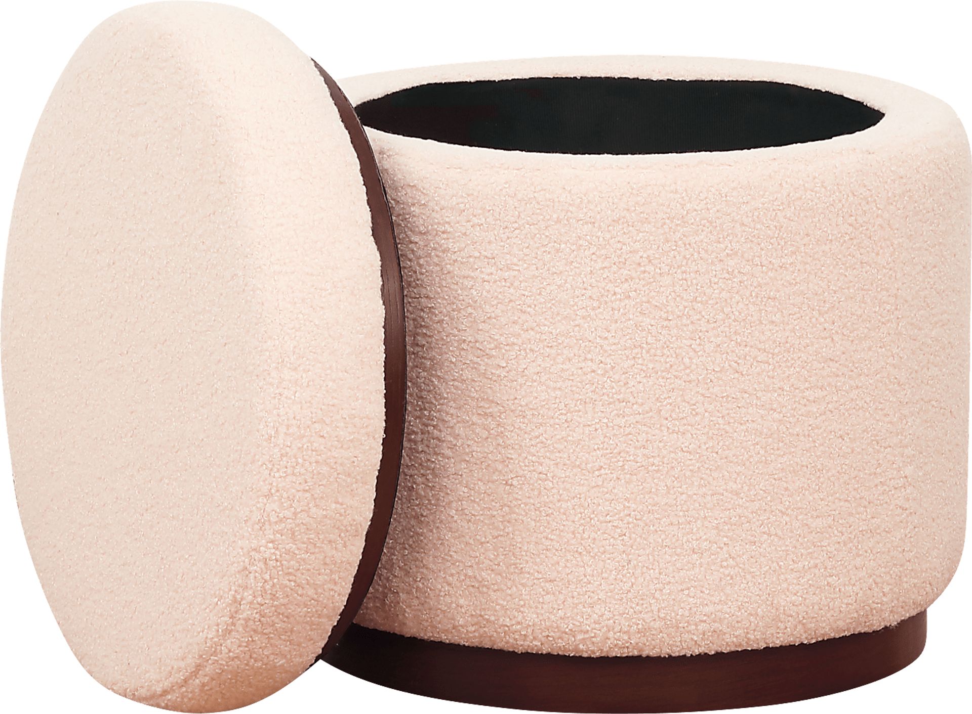 Kids Charleston Blush Storage Ottoman - Image 2