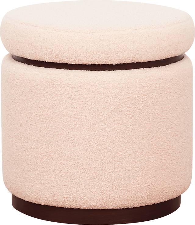 Kids Charleston Blush Storage Ottoman - Thumbnail - Image 1