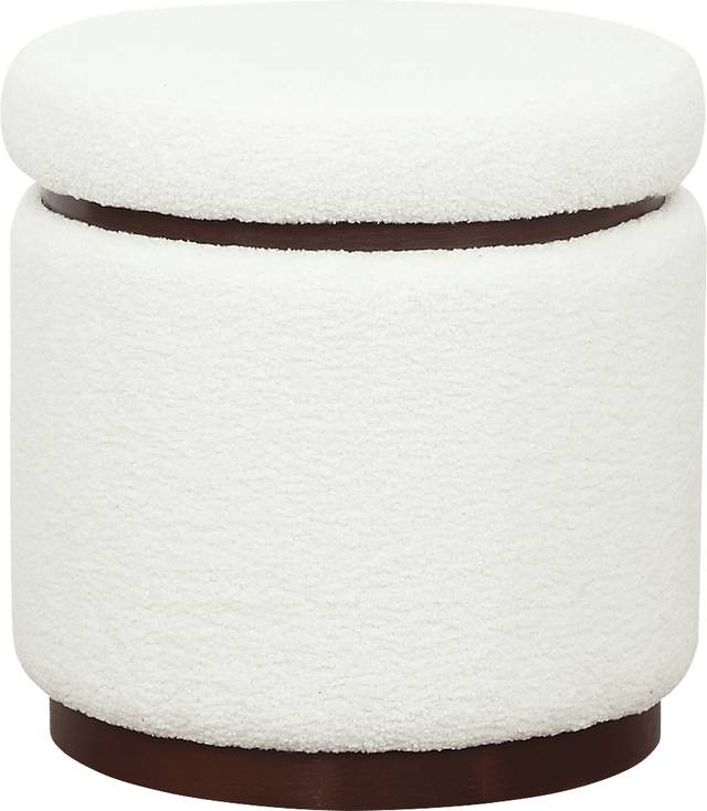 Kids Charleston Natural Storage Ottoman - Thumbnail - Image 1