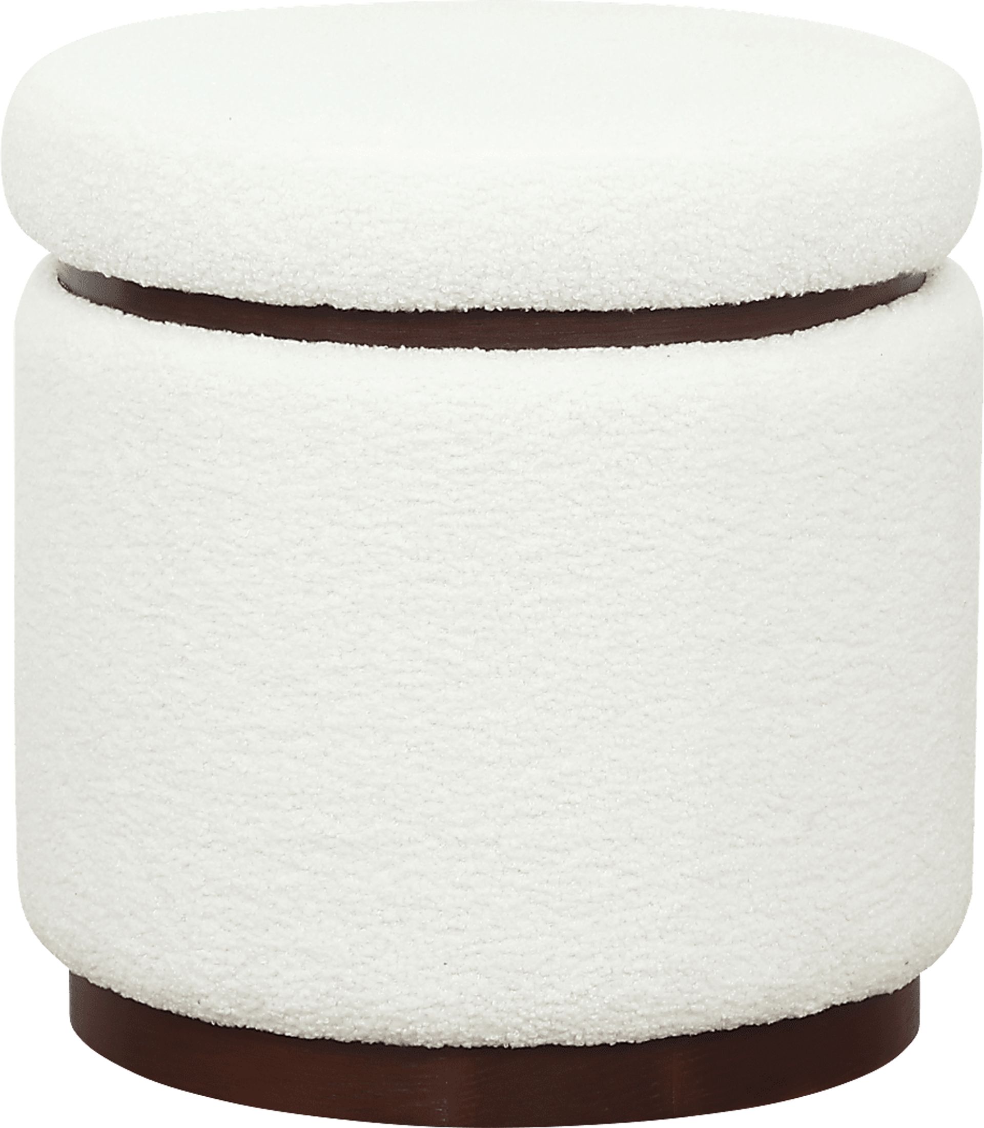 Kids Charleston Natural Storage Ottoman - Image 1