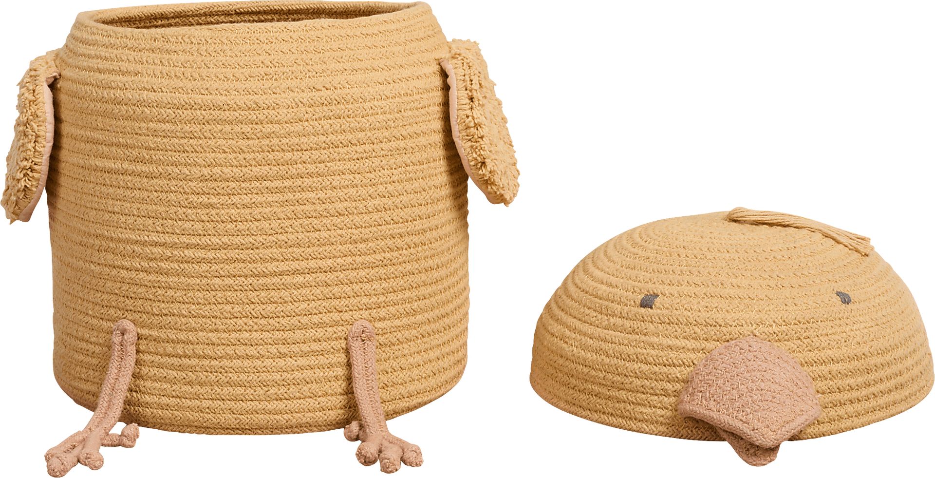 Kids Charlie Chicken Yellow Basket - Image 7