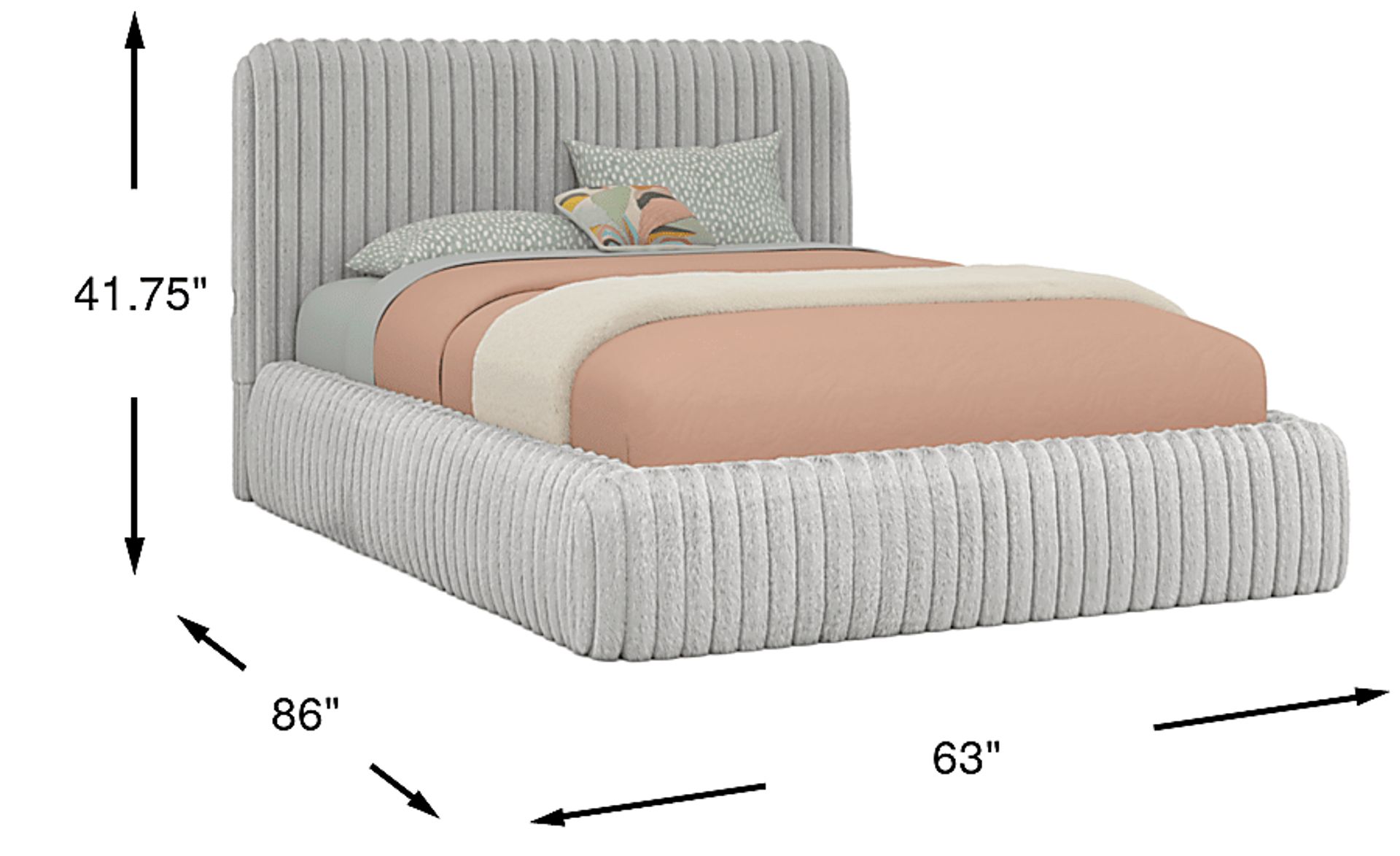 Dimension Image. Please refer to the Dimension Tab on this page for dimension details.