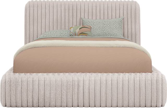 Kids Charlize Pink Full Upholstered Bed - Thumbnail - Image 2