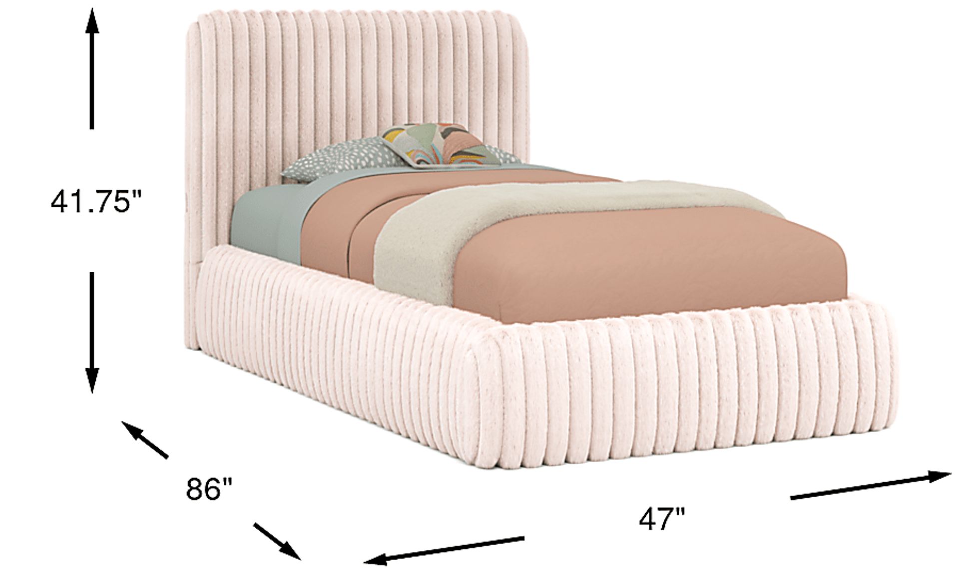 Dimension Image. Please refer to the Dimension Tab on this page for dimension details.