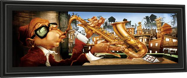 Kids Charming Sounds Brown Artwork - Thumbnail - Image 1