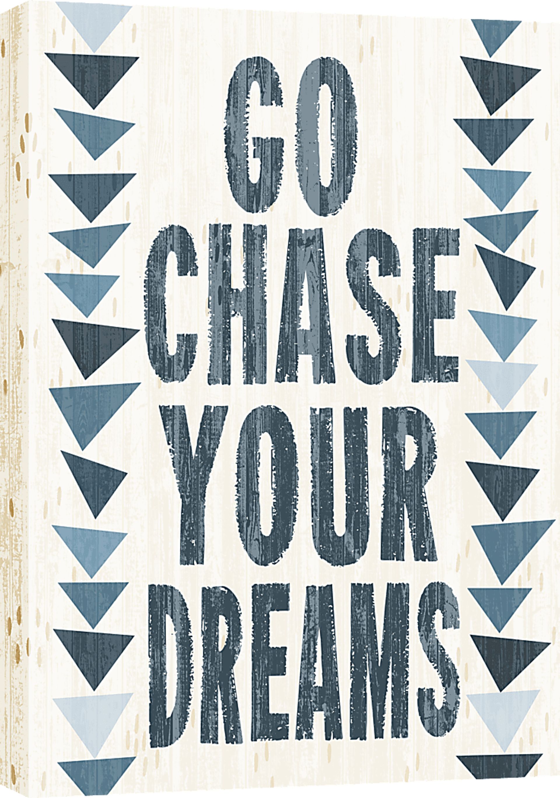 Kids Chase Your Dreams White Artwork - Image 1