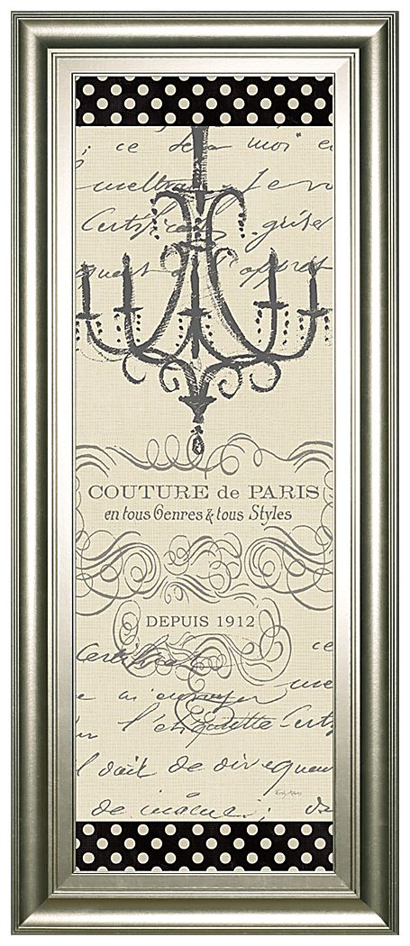 Kids Chateau Couture I Gray Artwork