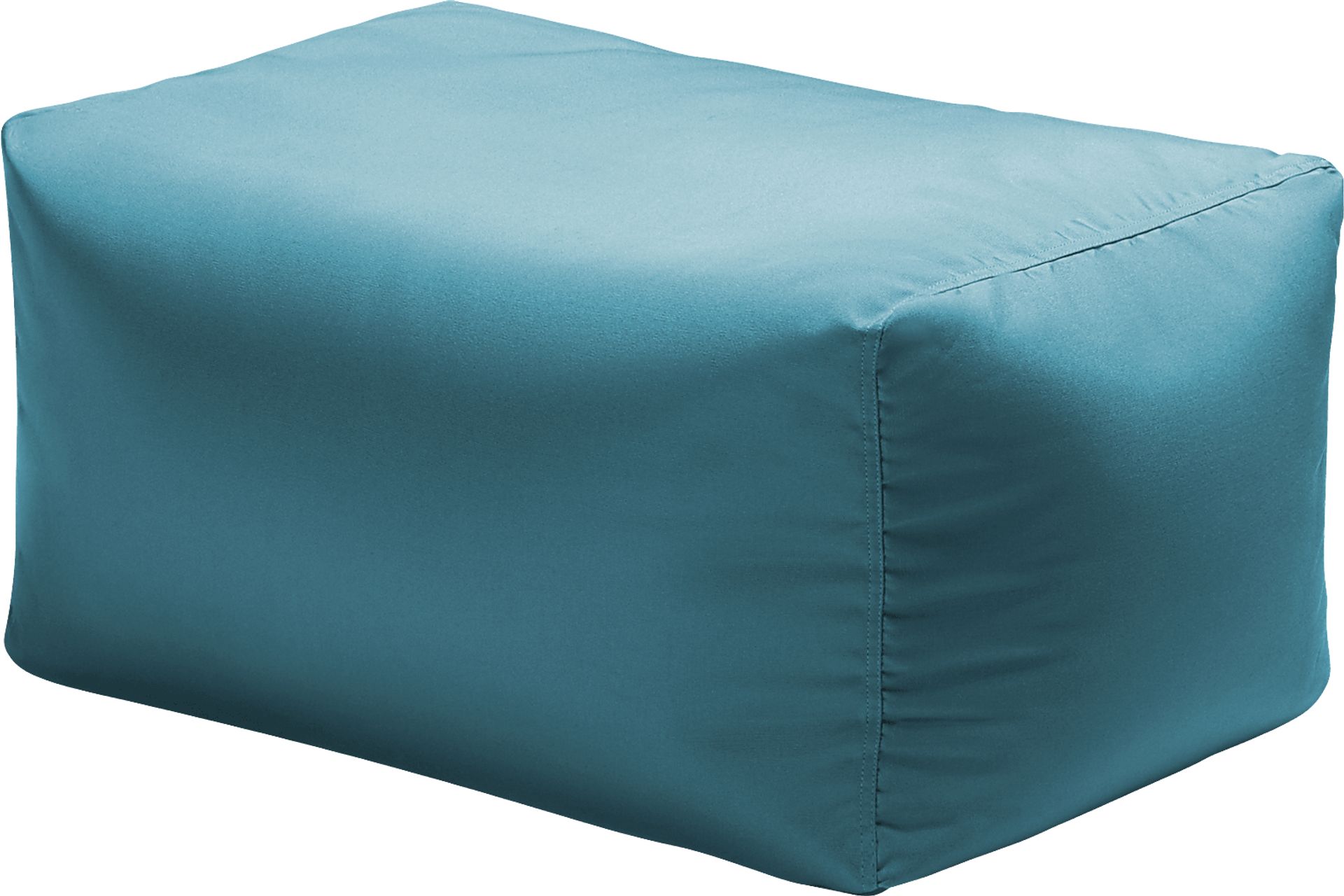 Kids Chatty Garden Blue Indoor/Outdoor Ottoman - Image 1