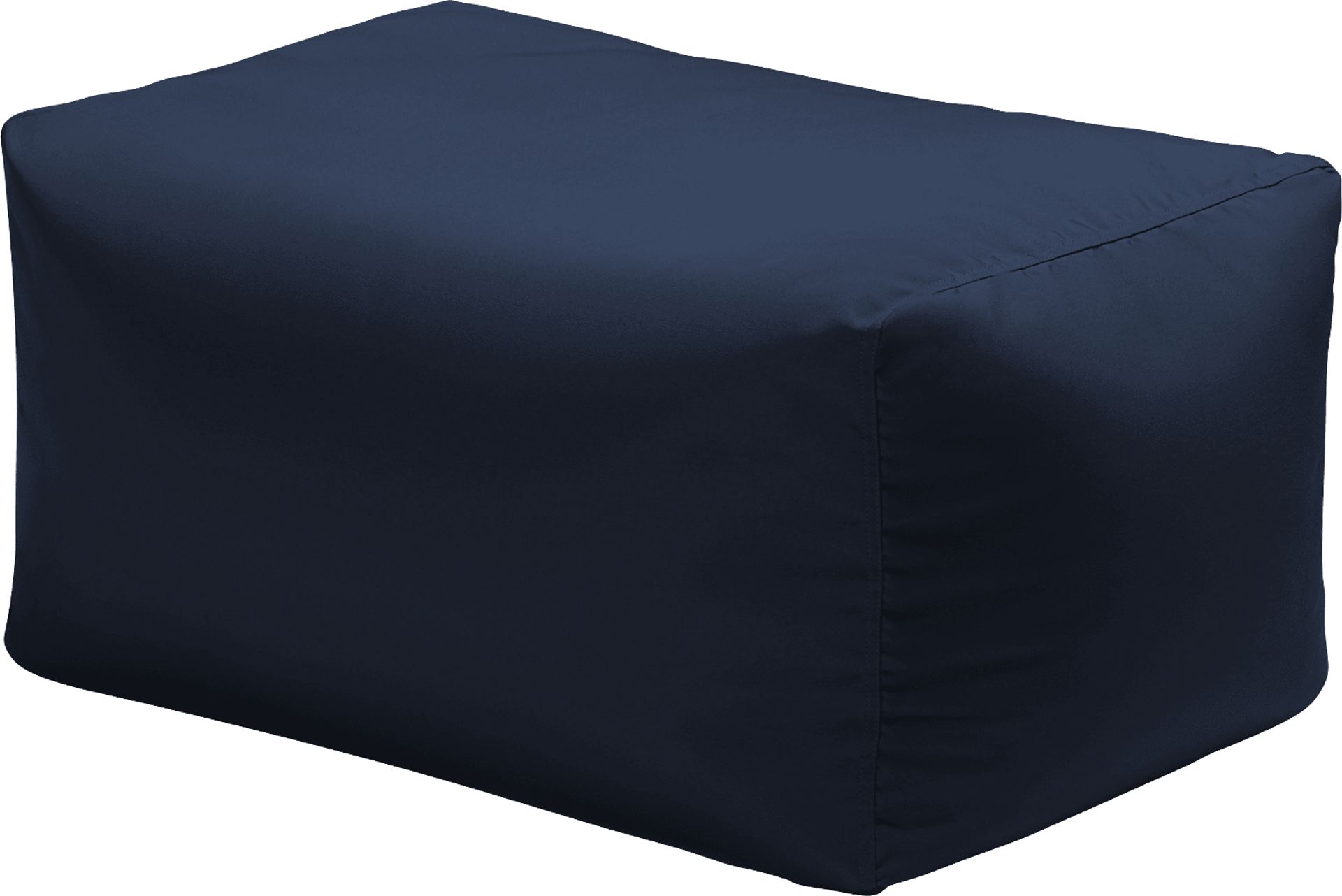 Kids Chatty Garden Navy Indoor/Outdoor Ottoman - Image 1