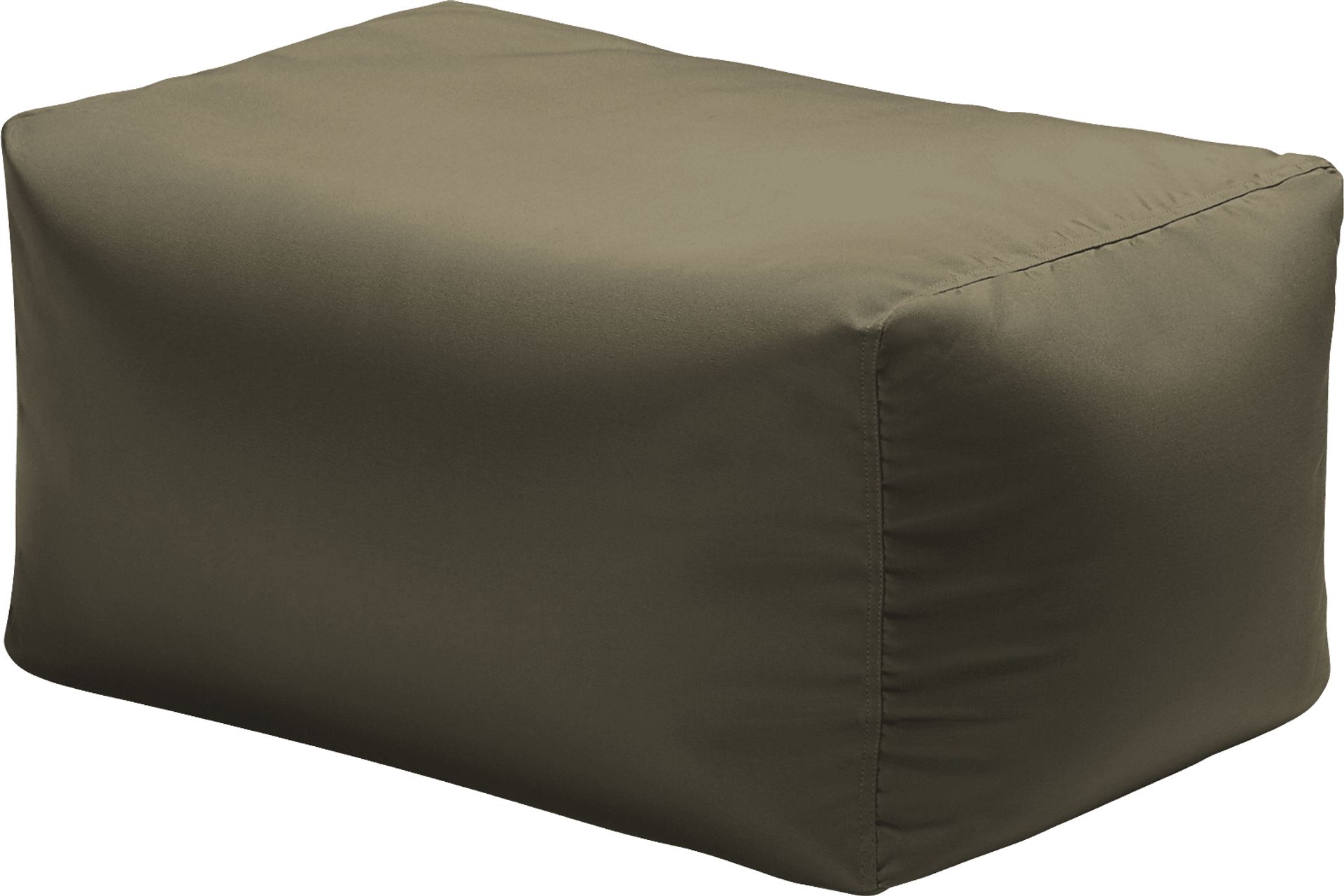 Kids Chatty Garden Taupe Indoor/Outdoor Ottoman - Image 1
