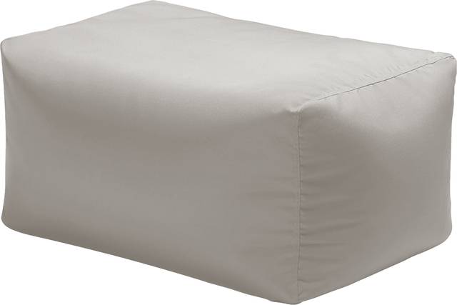 Kids Chatty Garden White Indoor/Outdoor Ottoman - Thumbnail - Image 1