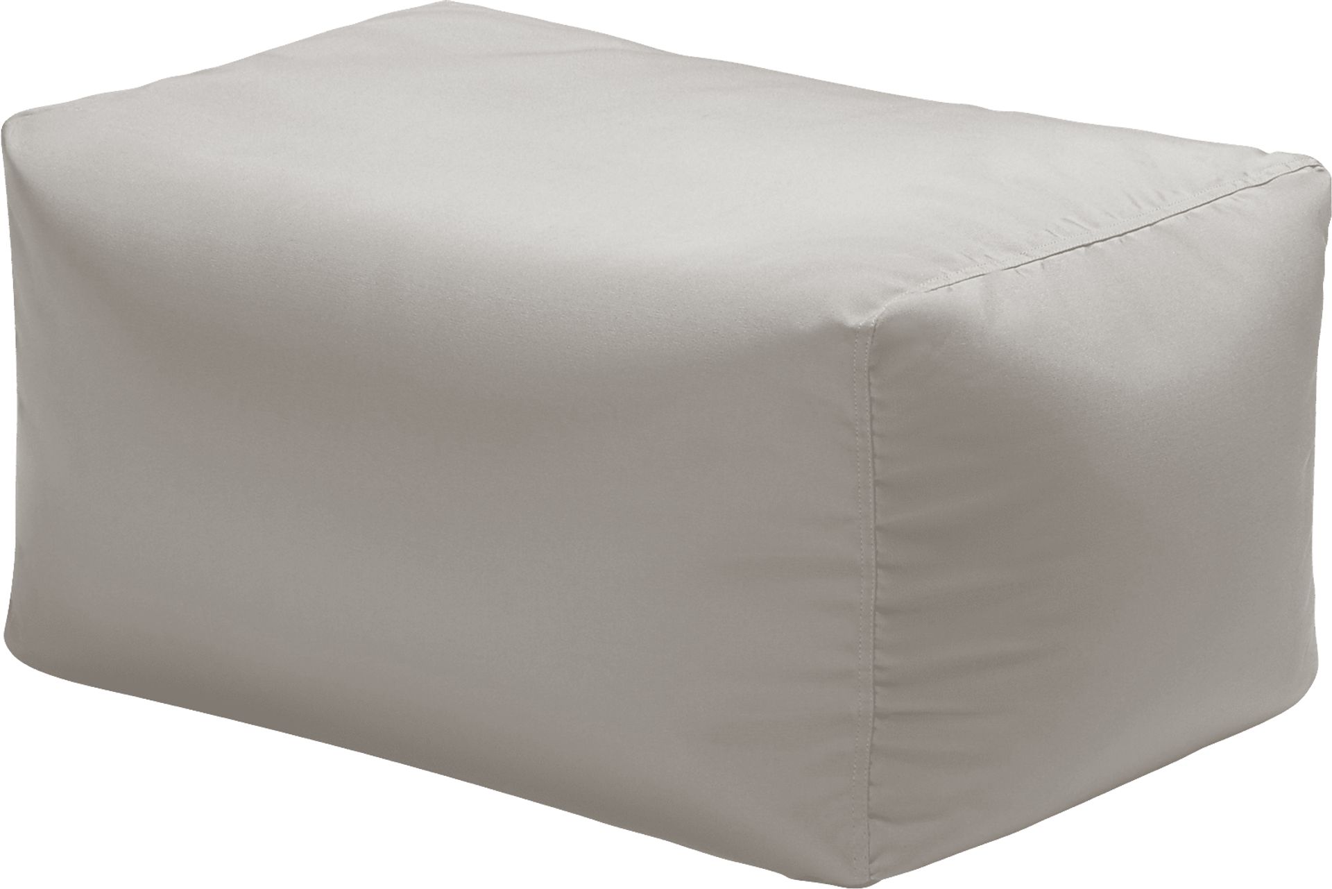 Kids Chatty Garden White Indoor/Outdoor Ottoman - Image 1