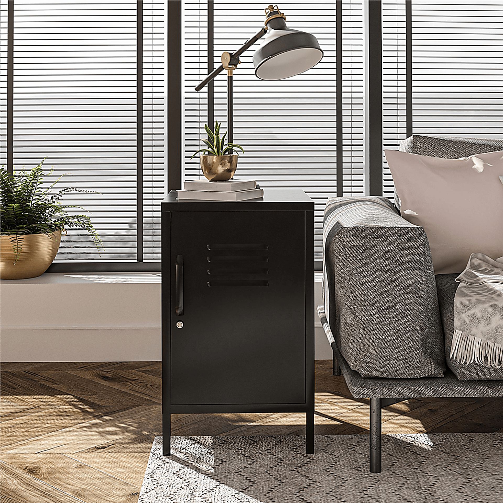 Kids Cheno Black Storage Locker - Image 7