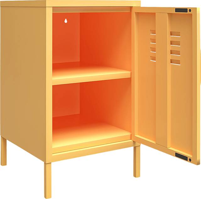 Kids Cheno Yellow Storage Locker - Thumbnail - Image 3