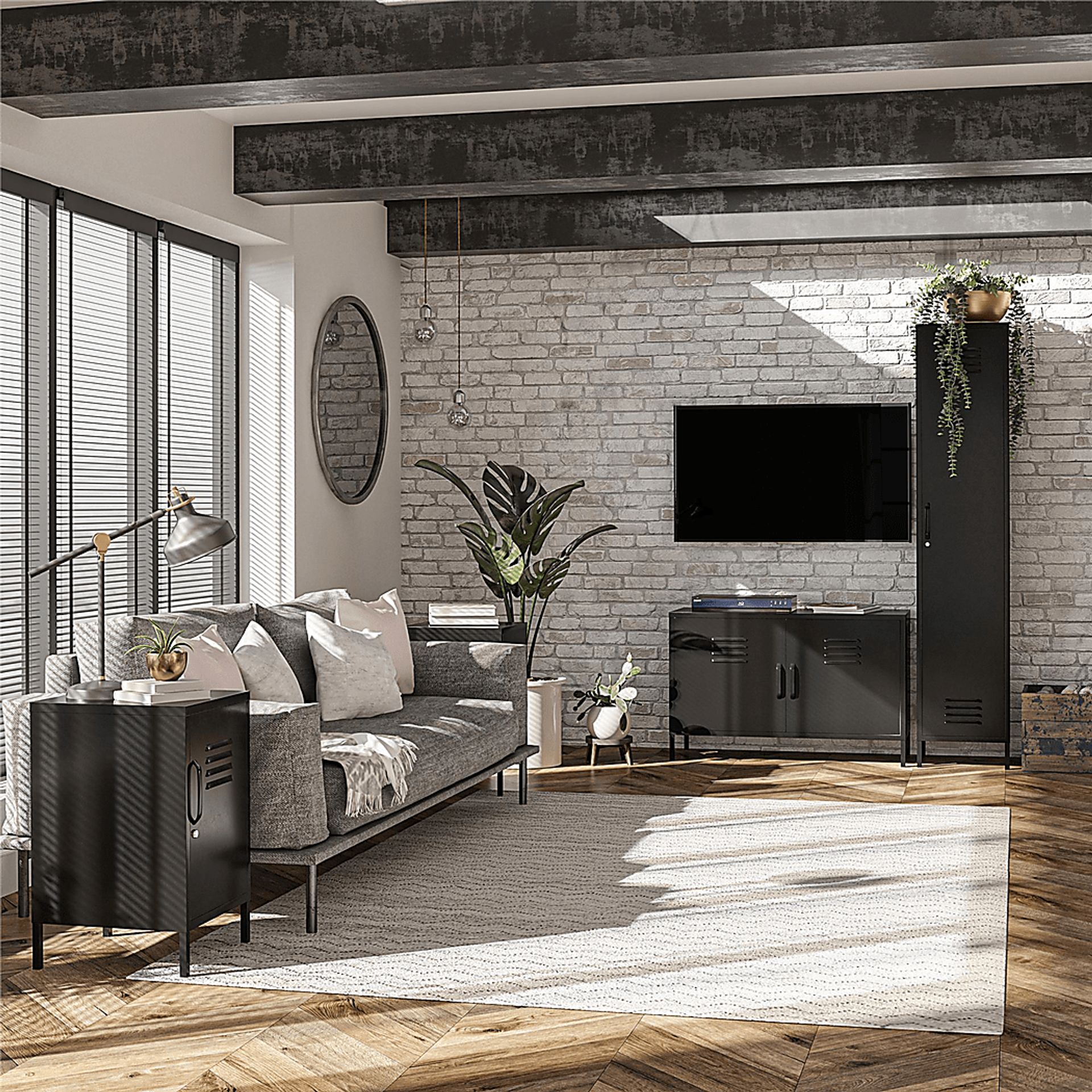 Kids Chervie Black Storage Locker - Image 7