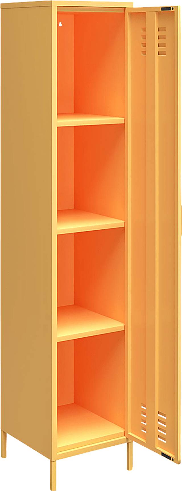 Kids Chervie Yellow Storage Locker - Thumbnail - Image 3