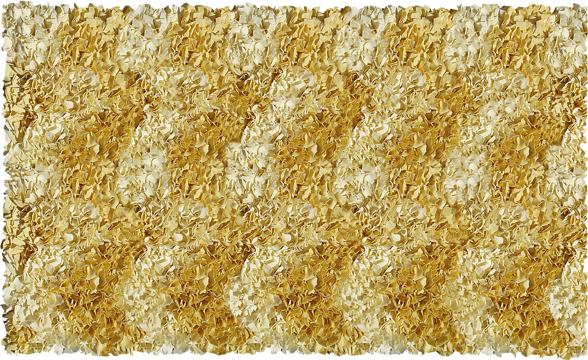 Kids Chevy Fluff Yellow 2'7 x 4'7 Rug - Image 1