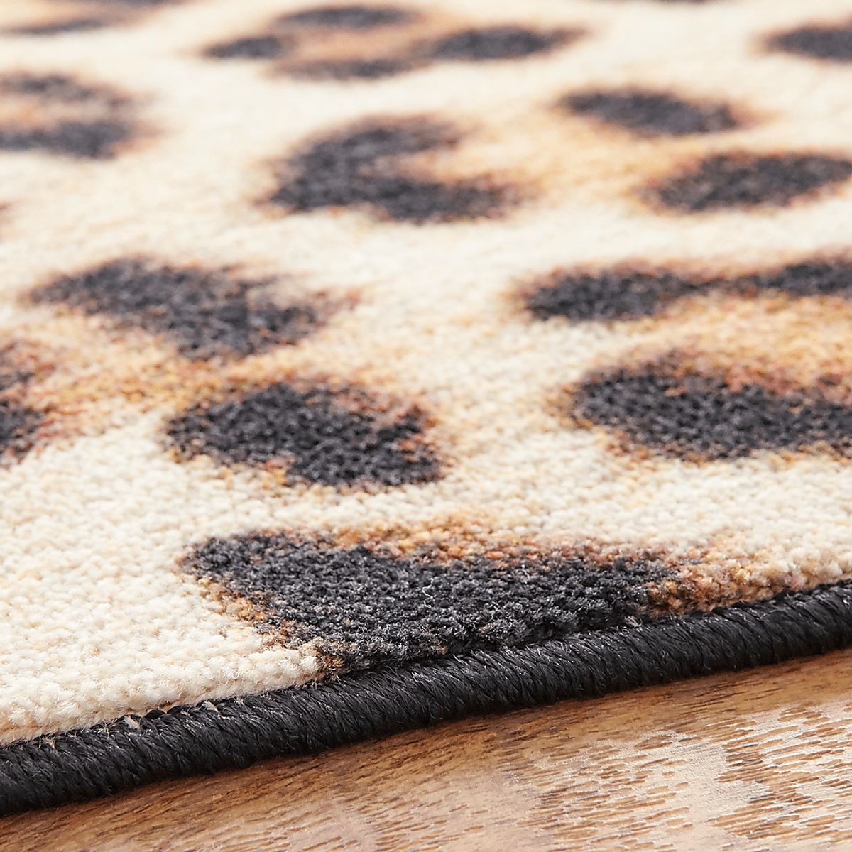 Chic Cheetah Tan Beige,Brown Rug | Rooms to Go