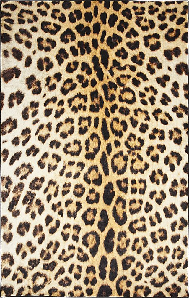 Kids Chic Cheetah Tan 5' x 8' Rug - Thumbnail - Image 1