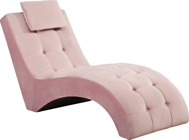 Kids Chloe Pink Chaise - Thumbnail - Image 1
