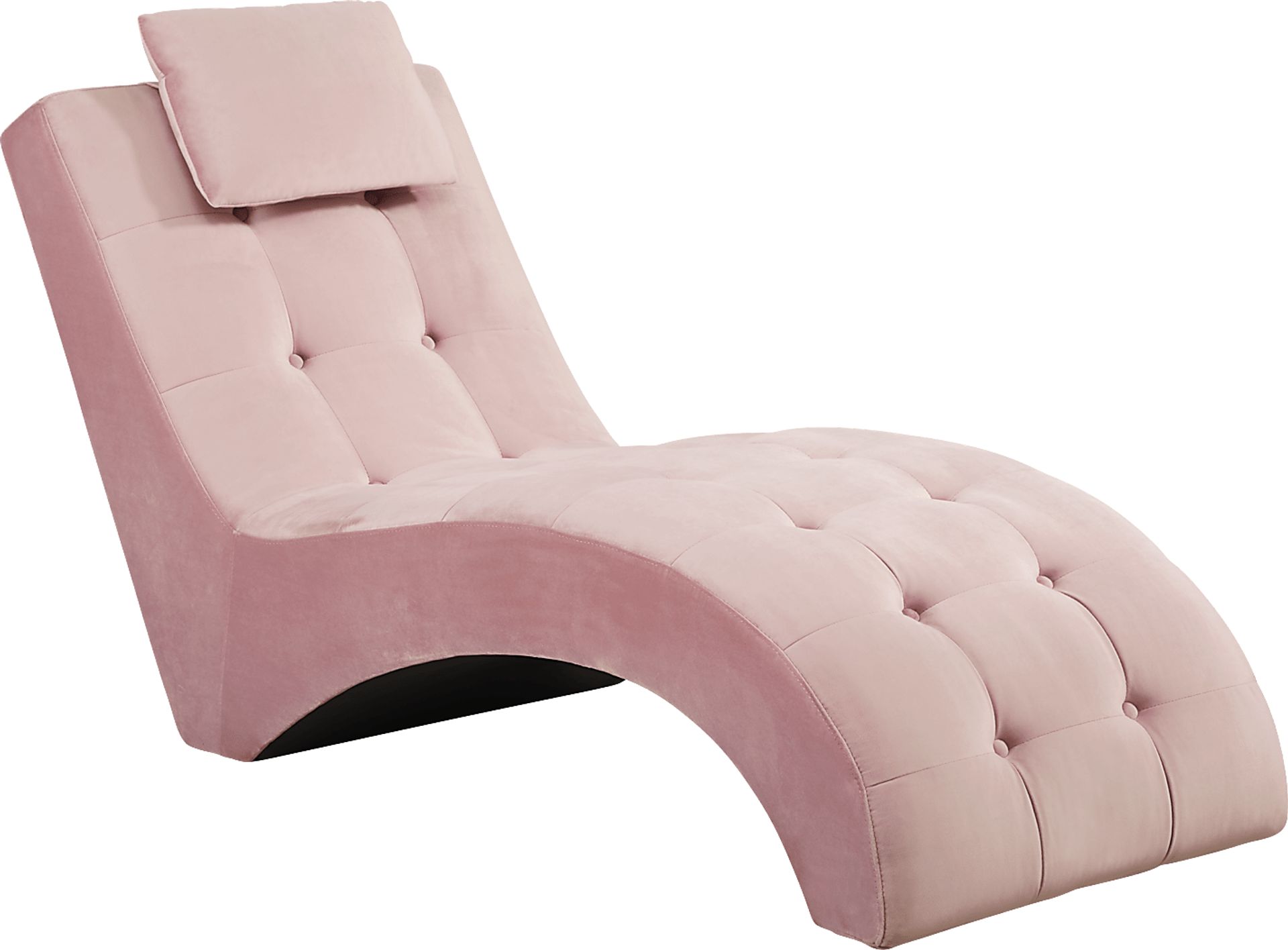 Kids Chloe Pink Chaise - Image 1