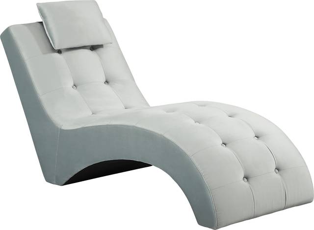 Kids Chloe Silver Chaise - Thumbnail - Image 1