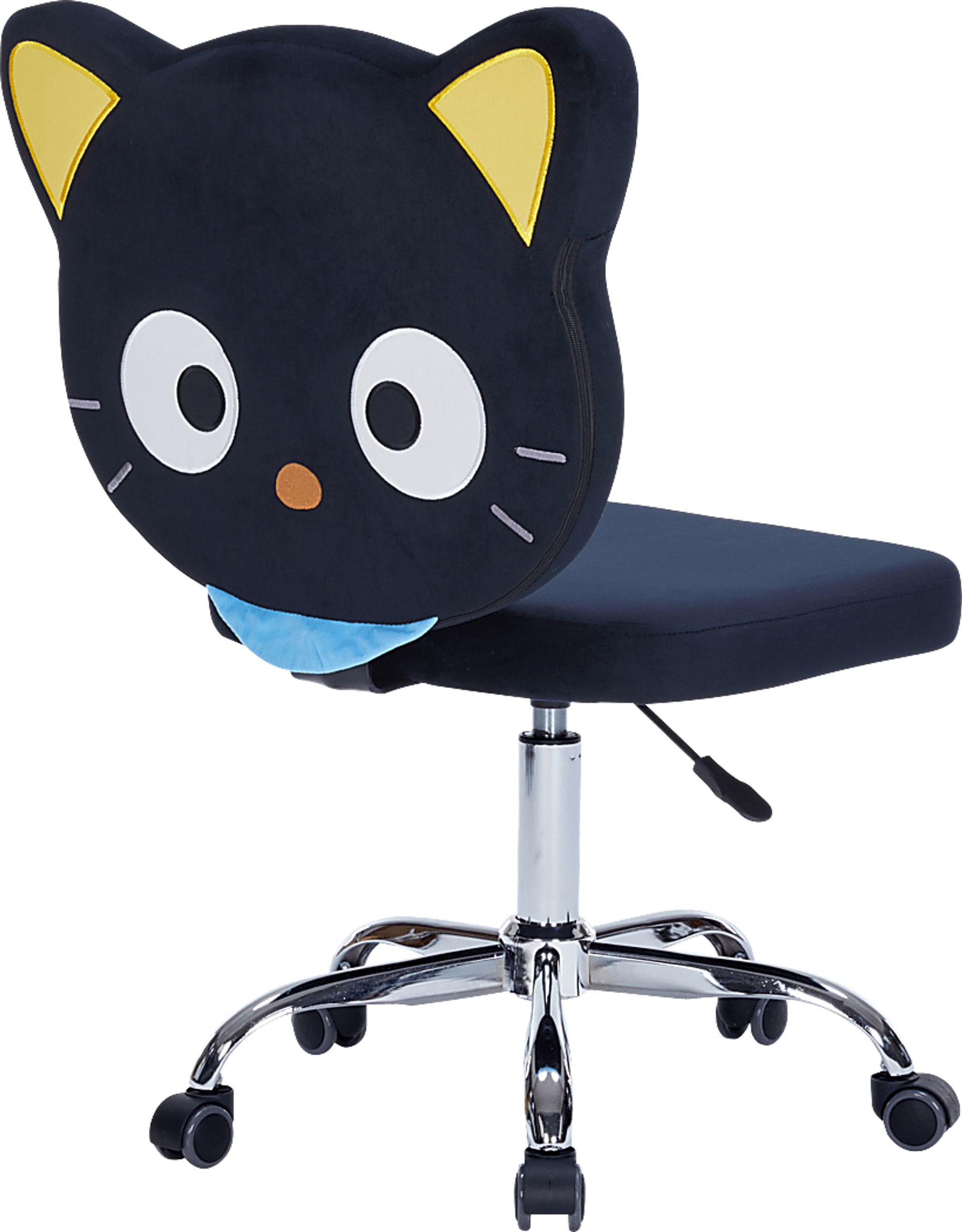 Kids Chococat Black Swivel Vanity Chair - Image 2