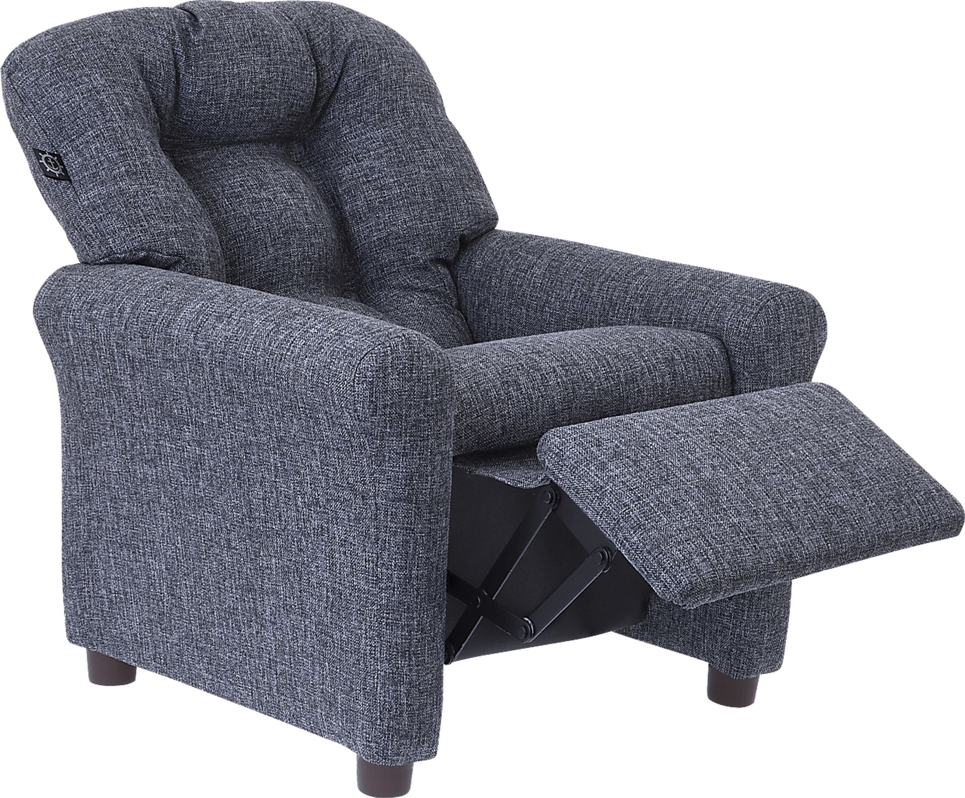 Kids Cinro Gray Recliner - Image 4