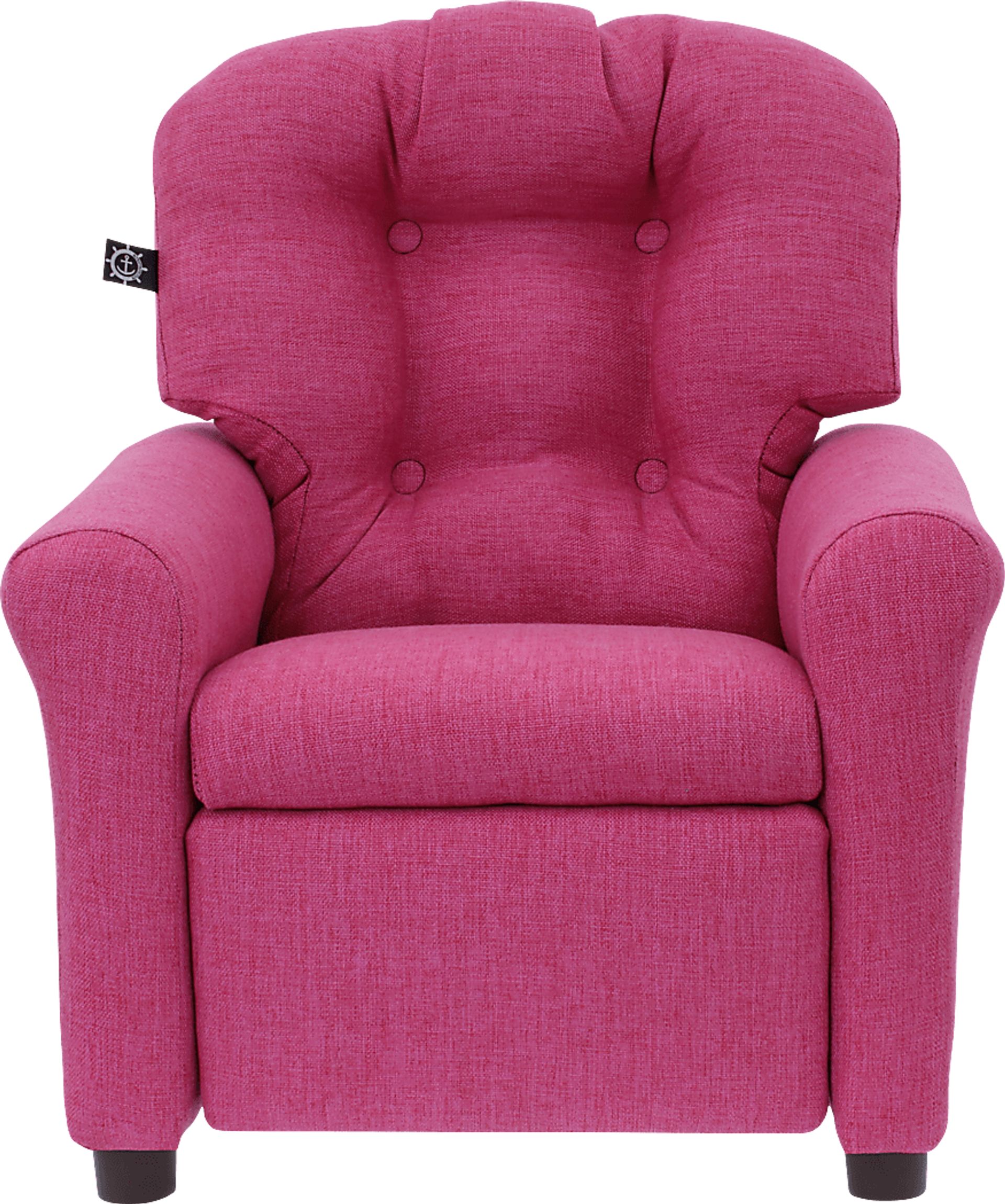Kids Cinro Magenta Recliner - Image 3