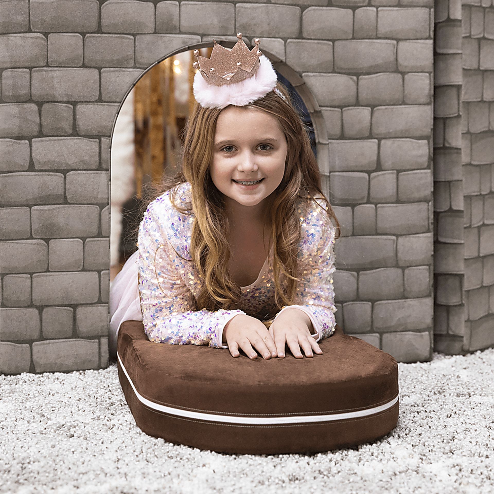 Kids Citlali Gray Castle Gate Playset - Image 3