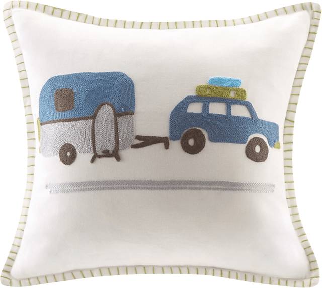 Kids City Traffic White 3 Pc Twin Comforter Set - Thumbnail - Image 2