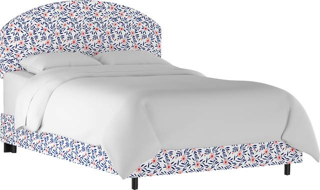 Kids Clary Blue Full Upholstered Bed - Thumbnail - Image 1