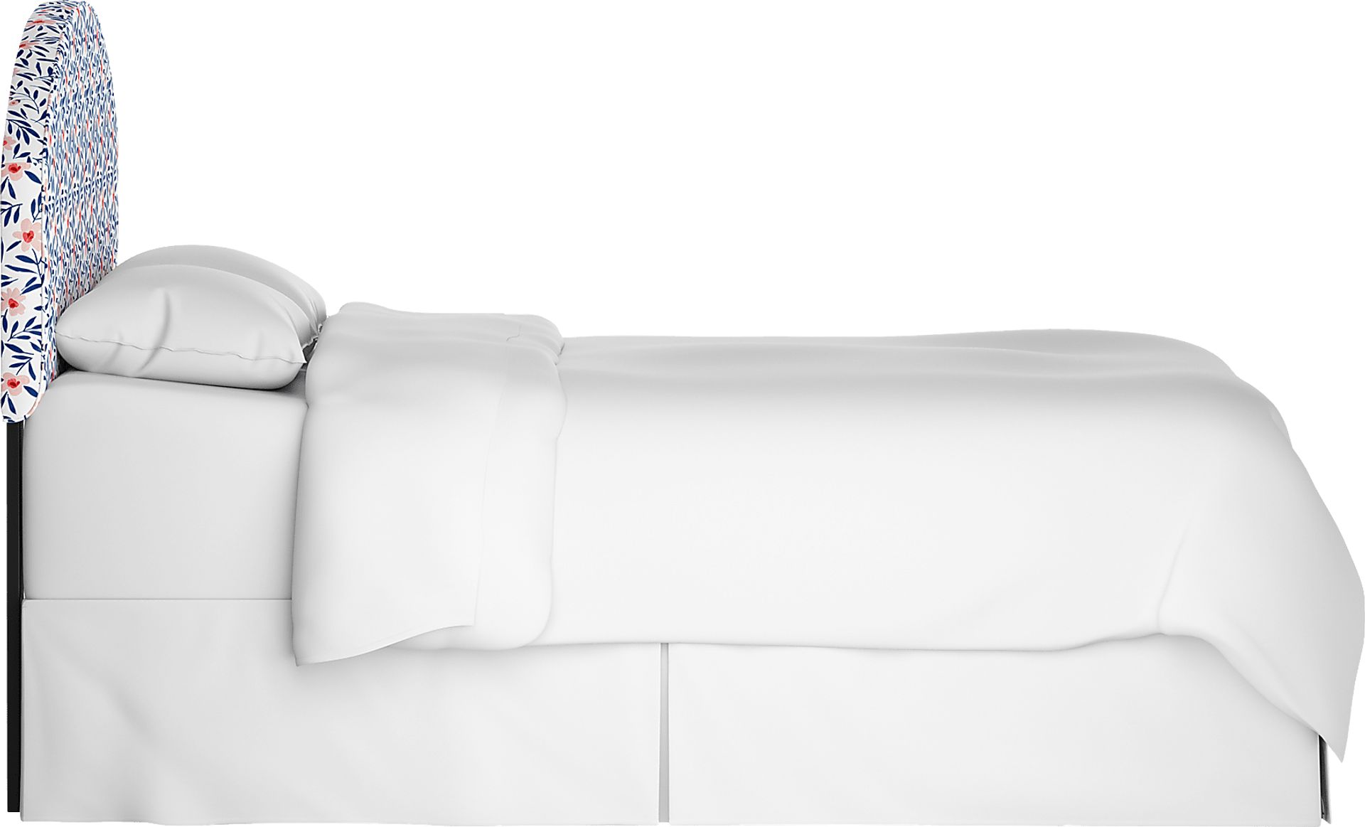 Kids Clary Blue Full Upholstered Headboard - Image 3