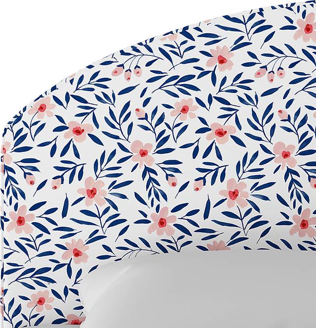 Kids Clary Blue Full Upholstered Headboard - Thumbnail - Image 4
