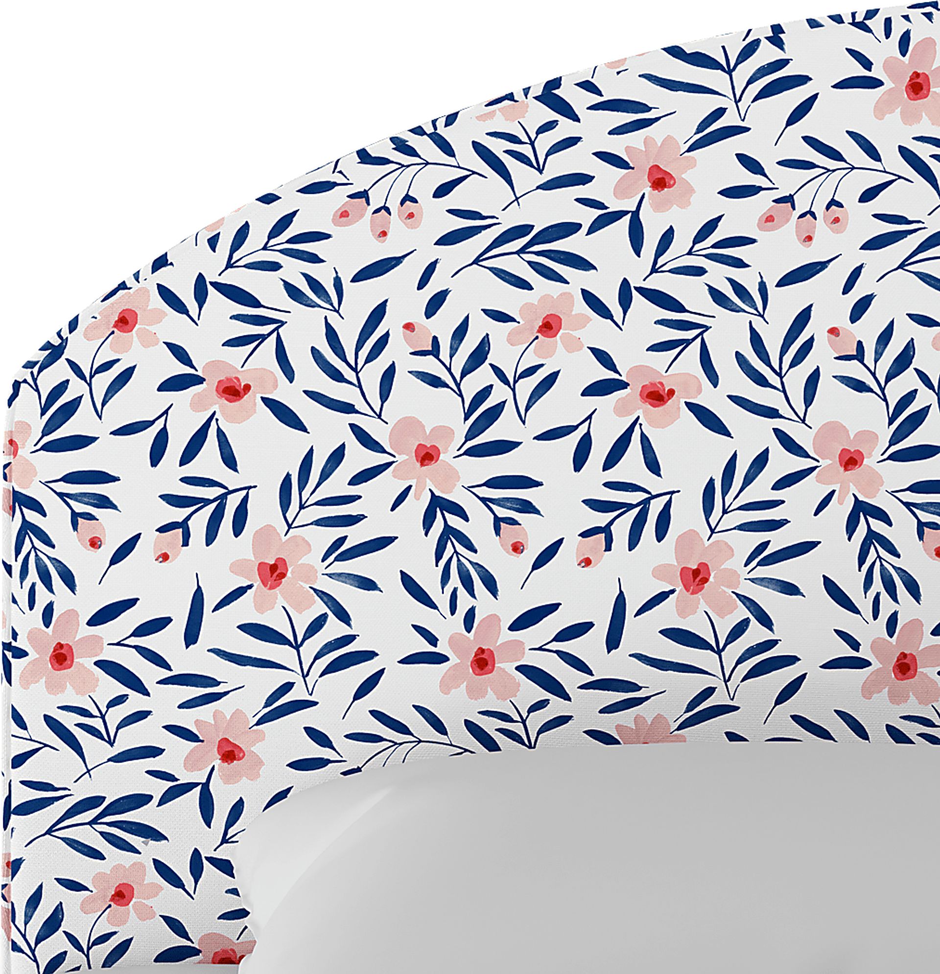 Kids Clary Blue Full Upholstered Headboard - Image 4