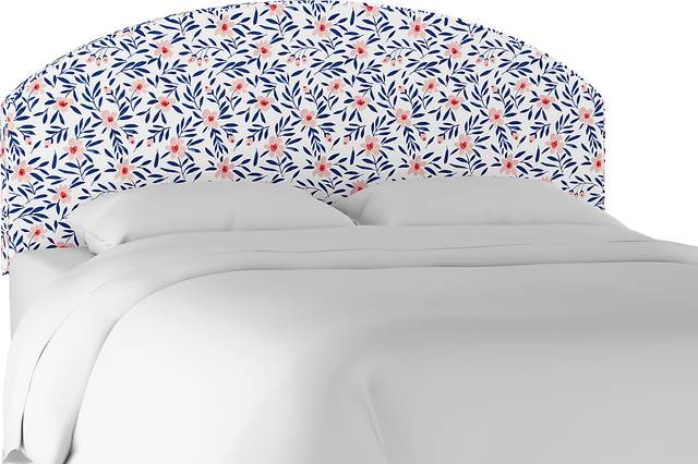 Kids Clary Blue Full Upholstered Headboard - Thumbnail - Image 1