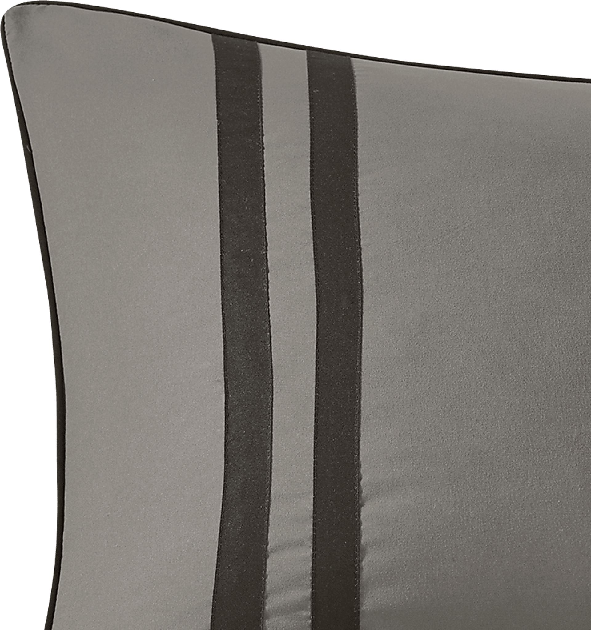 Kids Classic Checks Gray 2 Pc Twin XL Comforter Set - Image 3